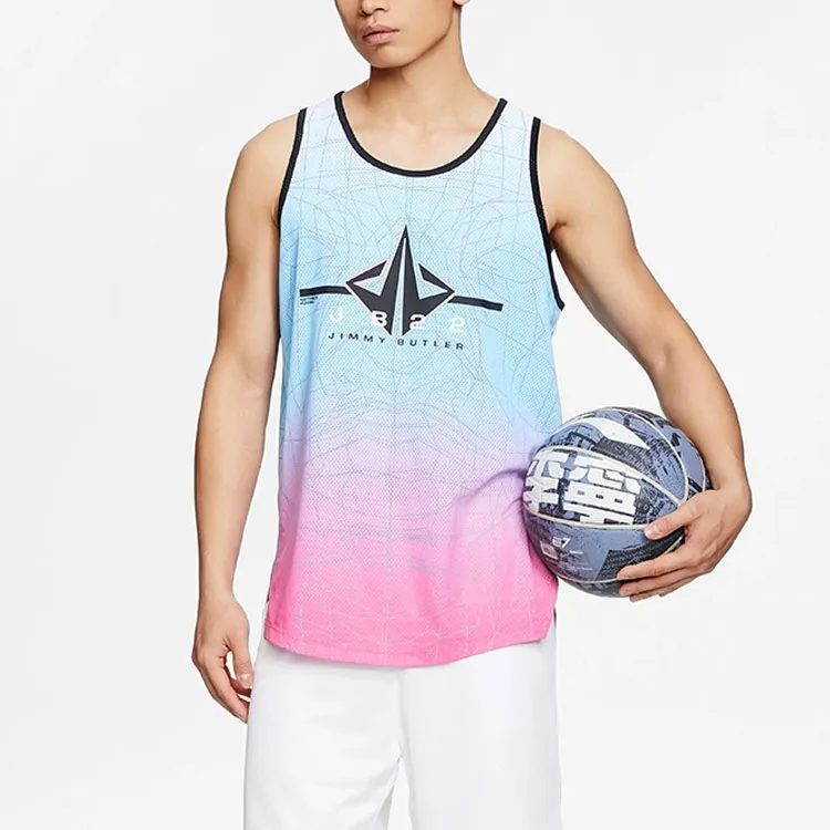 LiNing Basketball Jerseys Unisex Blue-2