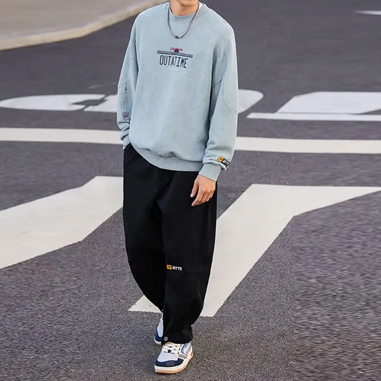 LiNing Sports Trend Series Sweatshirt Unisex Blue-2