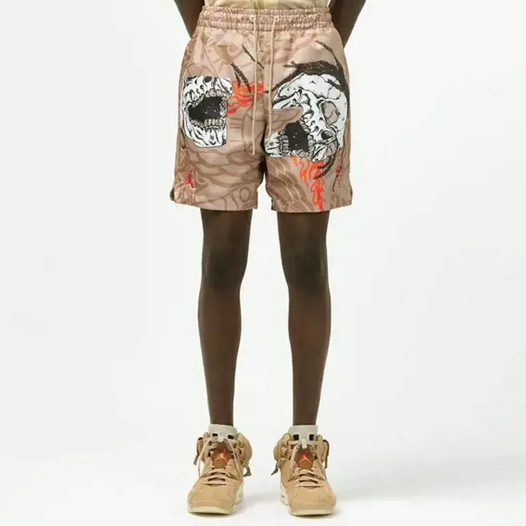 Travis Scott Cactus Jack X Jordan Pool Short-2