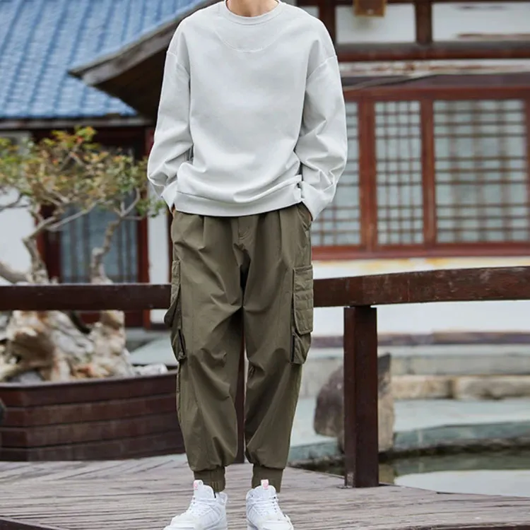 LiNing Casual Pants Men Turtle Green-2