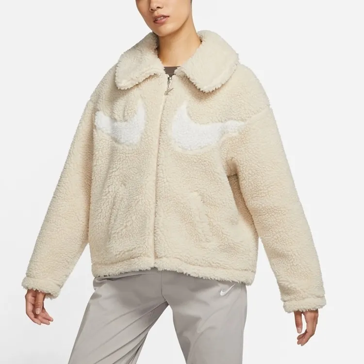 Nike Swoosh Women'ss Full Zip Jacket Asia Sizing Rattan/Sail-3