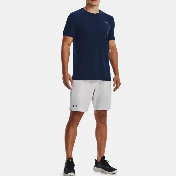 Under Armour RUSH T Shirt Men's Collegiate Blue-2