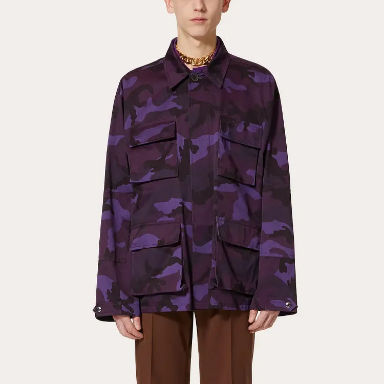 Valentino Jackets Men Purple-2
