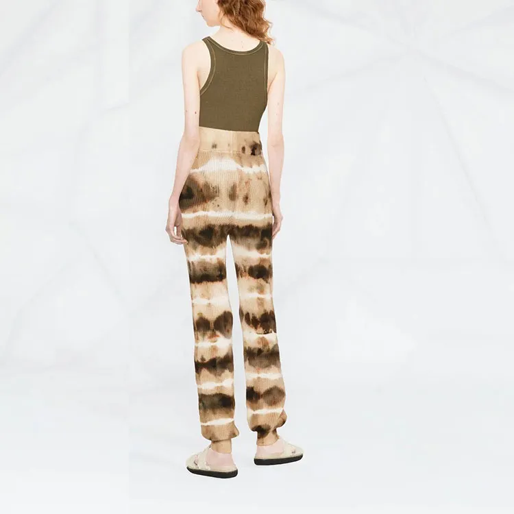 AMIRI Tie dye Rib knit Track Pants-2