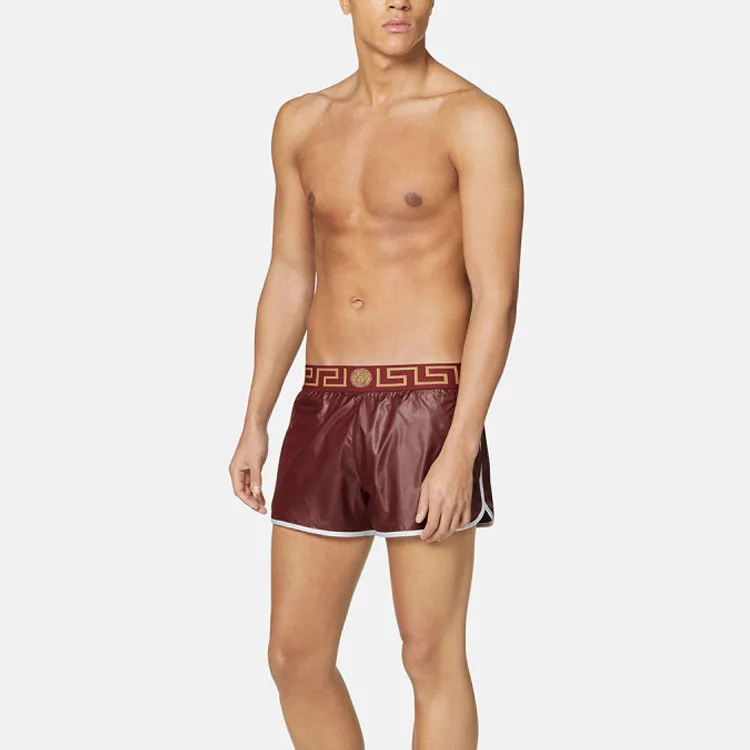 VERSACE Casual Shorts Men Red-1