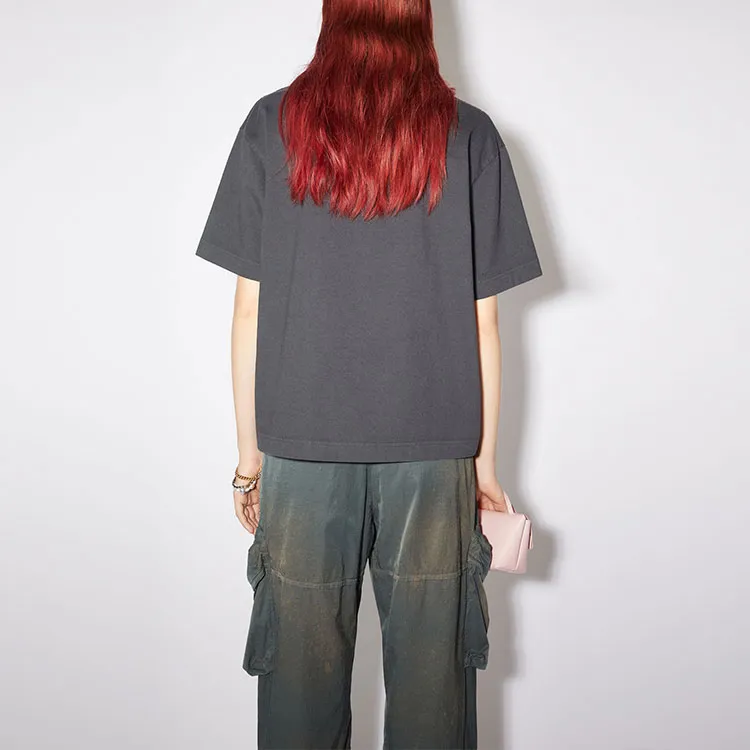 Acne Studios Logo Printed Crewneck T Shirt-2