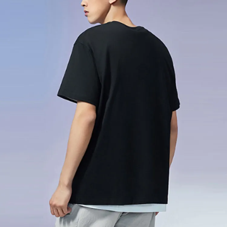 LiNing T Shirts Men Black-4