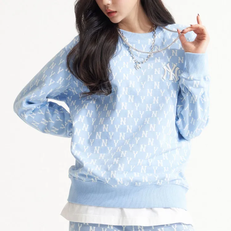 MLB Sweatshirt Unisex Light Blue-2