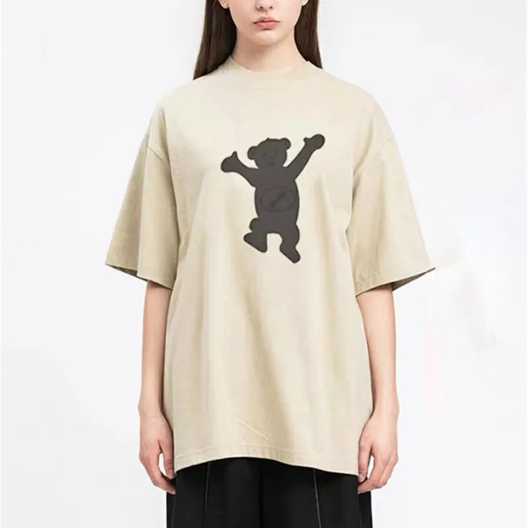 WE11DONE Teddy Bear-print T-shirt-3