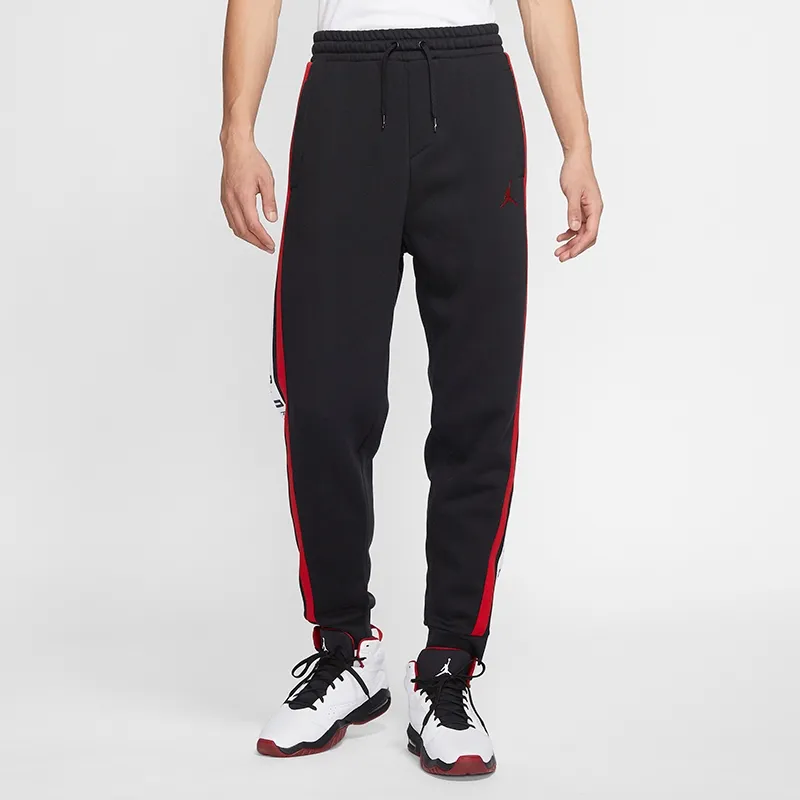 Jordan Casual Pants Fall Men's Black-4