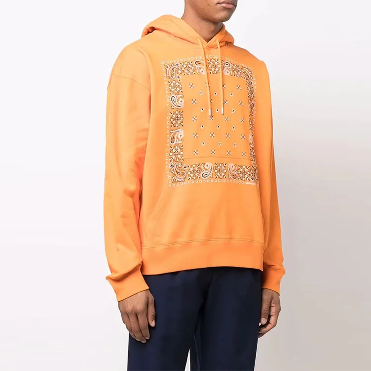 KENZO Sweatshirts Men Orange-3