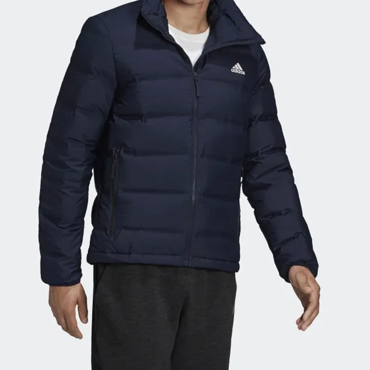 Adidas Helionic 3s Jkt Down Jacket Men's Navy Blue-2