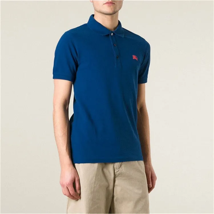 Burberry Polo Shirt Men's Dark Blue-3