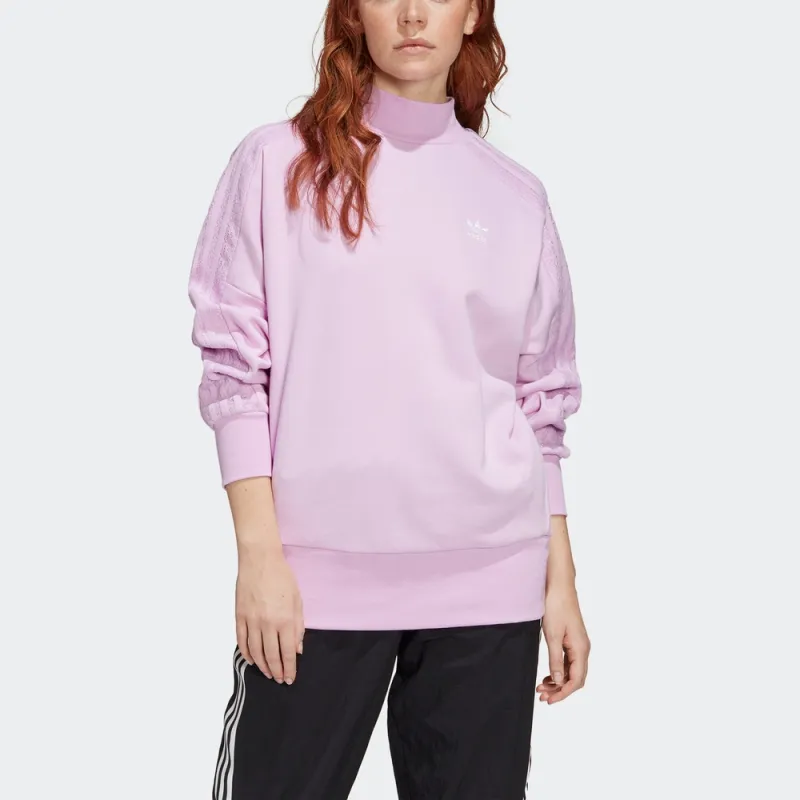 Adidas Originals Sweatshirt Women's Light Purple-2