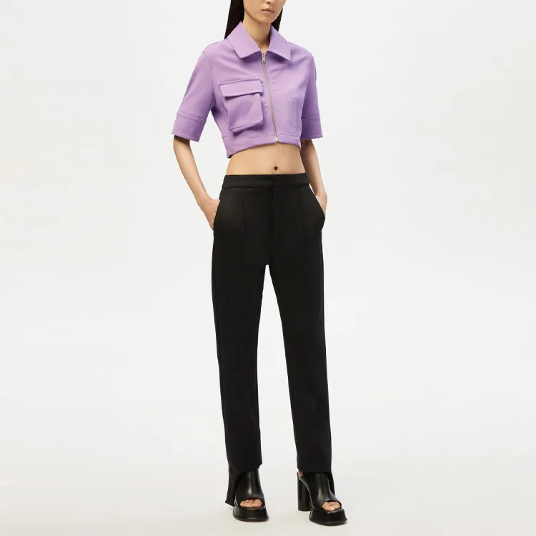 AMBUSH Slim Pants 'Black'-1