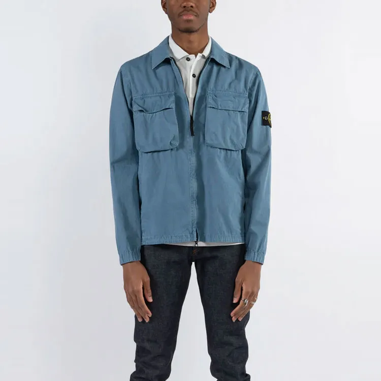 STONE ISLAND Jackets Coats Men's Candy Gray-2