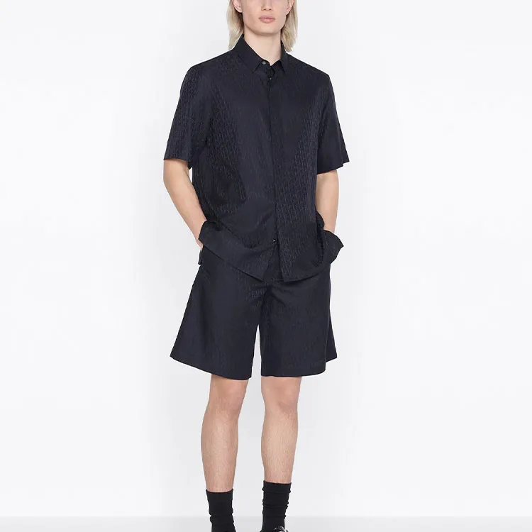 DIOR Quarterly New Products Shirts Men Black-4