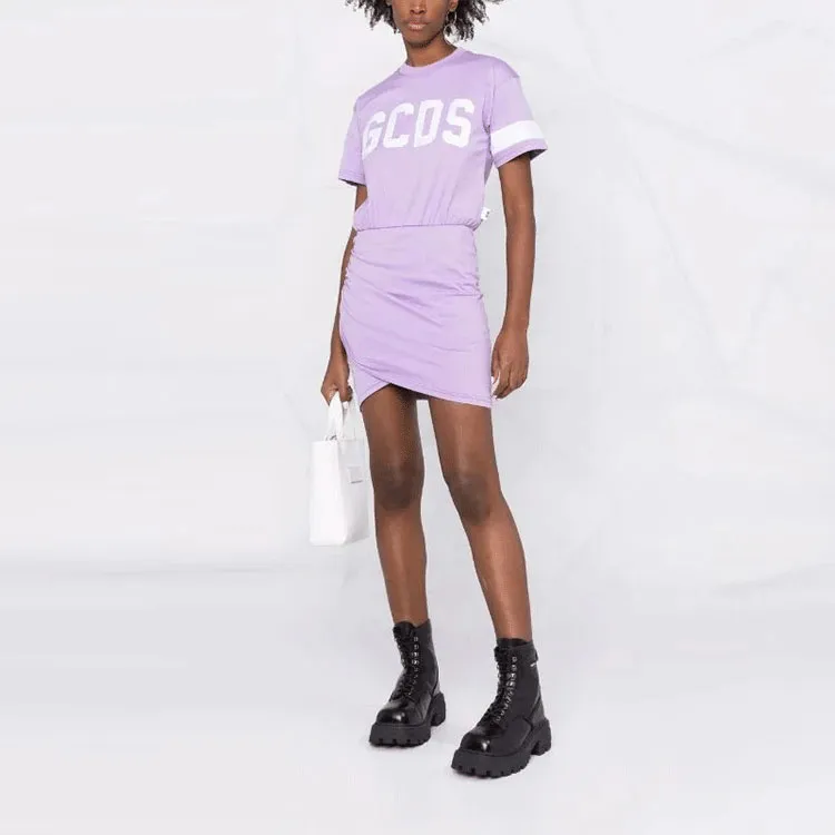 GCDS Short-Sleeved Dresses Women's Purple-1