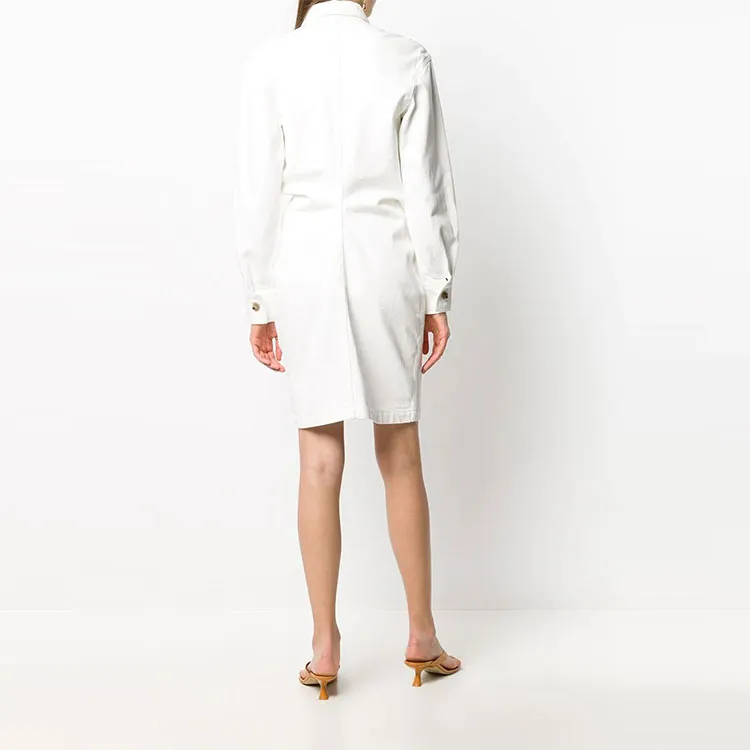 NANUSHKA Chest-pocket Cotton Shirt Dress-2