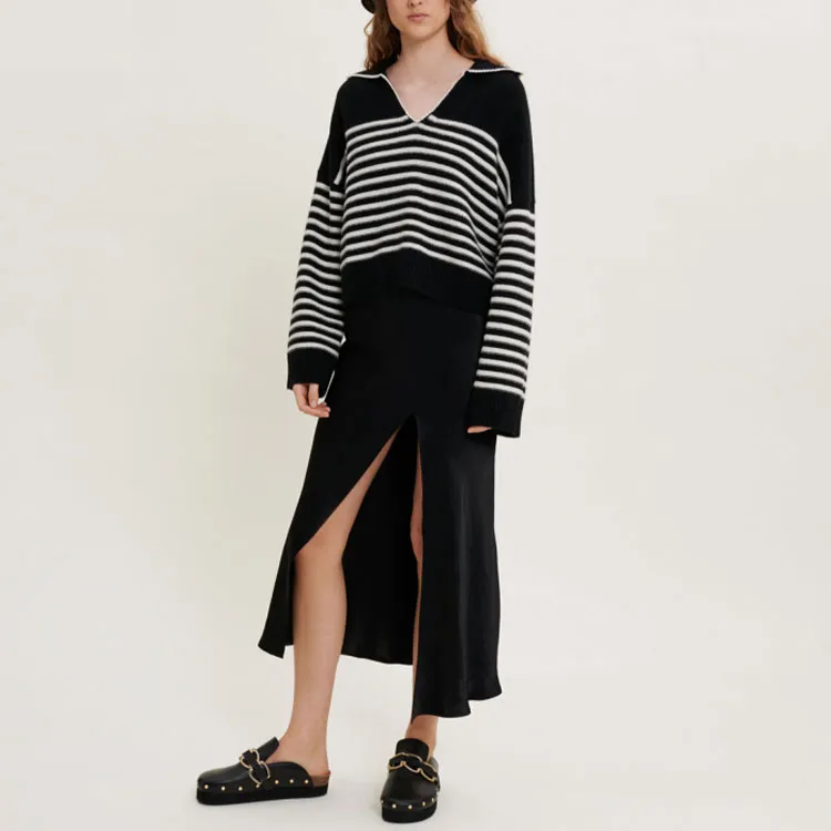 Maje Cashmere Sweaters Women's Black-1