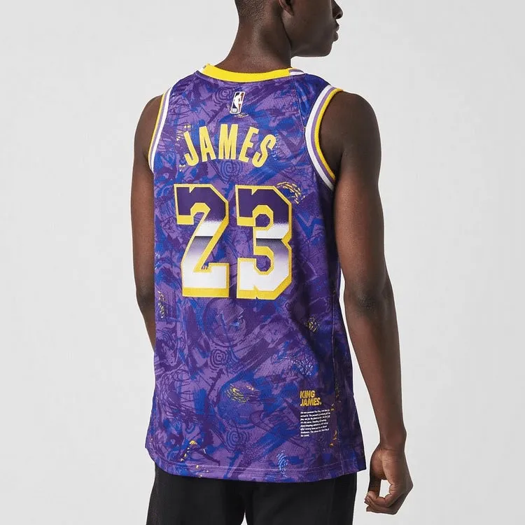 Nike Basketball Jerseys Men Purple-3