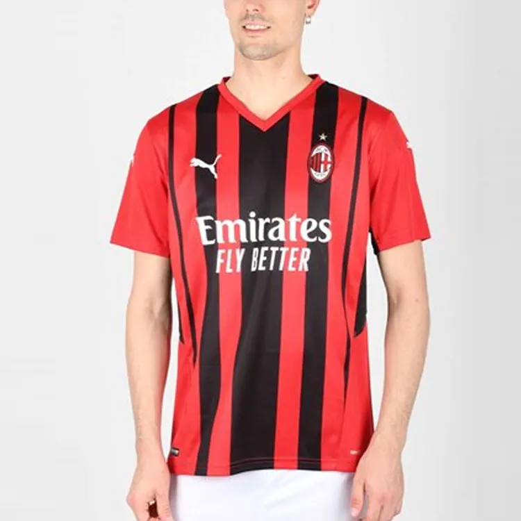 PUMA Soccer Jersey AC Beige Blue Unisex Red-2