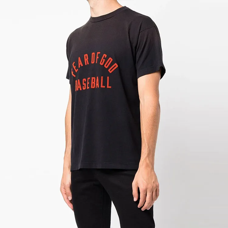 Fear Of God T Shirt Unisex Vintage Black-3