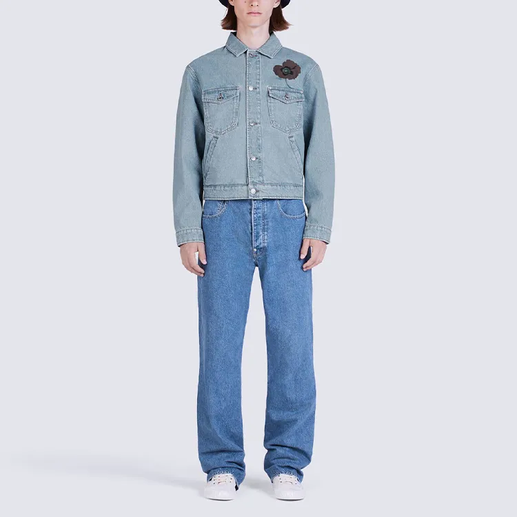 KENZO Floral print Trucker Jacket-2