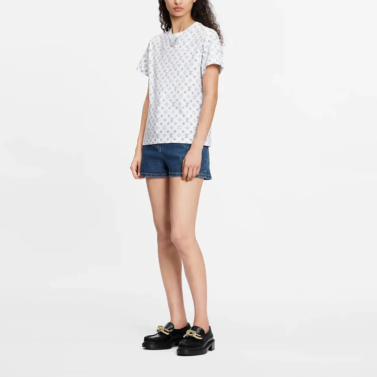 LOUIS VUITTON Lv Escale Printed T Shirt-8