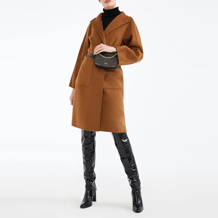 MaxMara Velvet Jackets Women's Brown-3