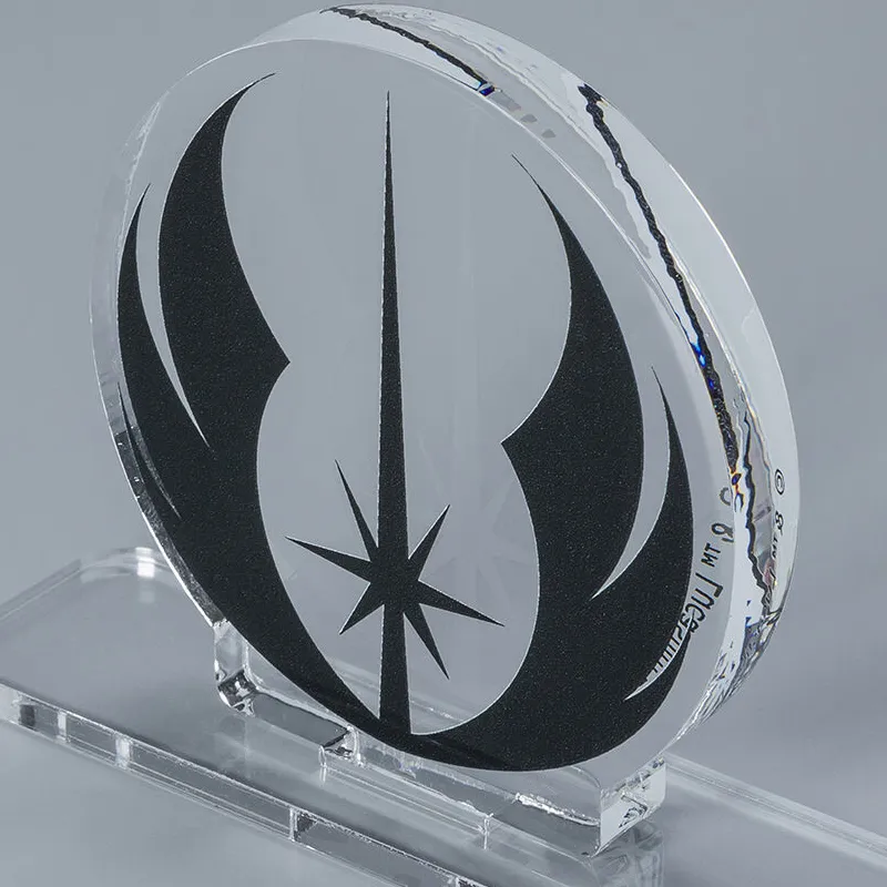 BANDAI Star Wars Characters Acrylic LOGO Display Board EX American Style Model Accessories-1