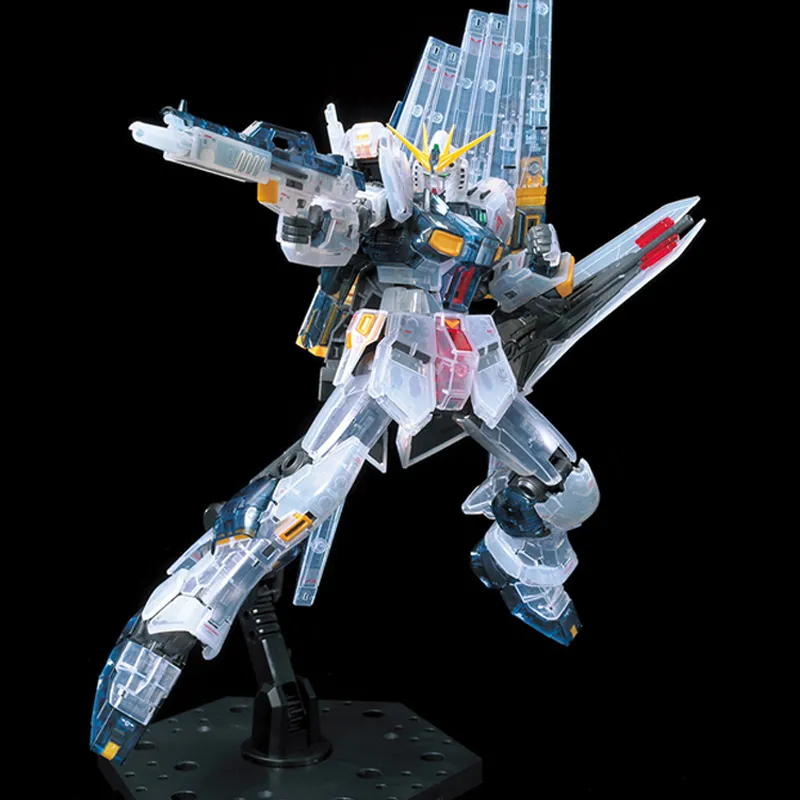 BANDAI RG Ν Gundam RX 93 1/144 Mobile Suit Gundam Multicolor Transparent Model Kits-2