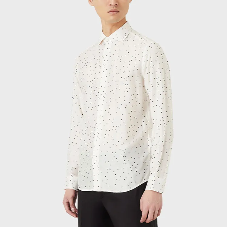 EMPORIO ARMANI SS22 Shirt Men's White-3