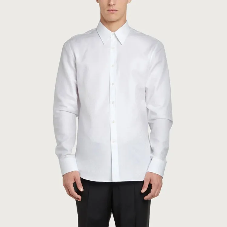 FERRAGAMO SS22 Shirt Men's White-2