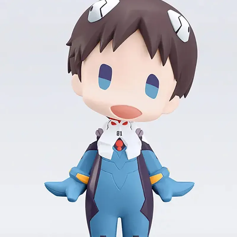 GSC Shinji Ikari Hello! Good Smile Neon Genesis Evangelion New Theater Version Reissued Version Chibi Figures 10cm-1