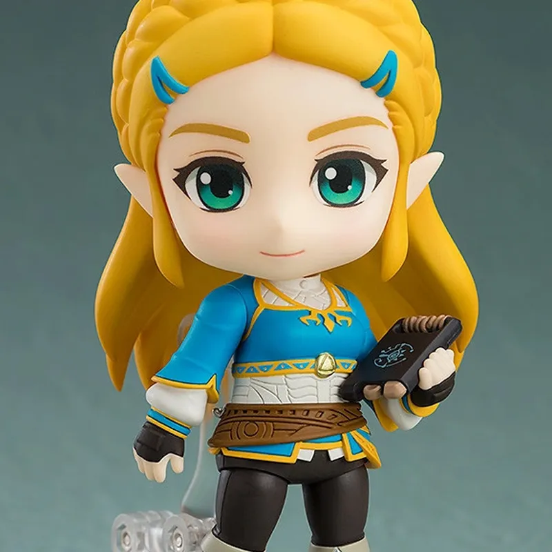 GSC Princess Zelda Nendoroid No. 1212 The Legend Of Zelda Breath Of The Wild Breath Of The Wild Ver. Chibi Figures 10cm-1