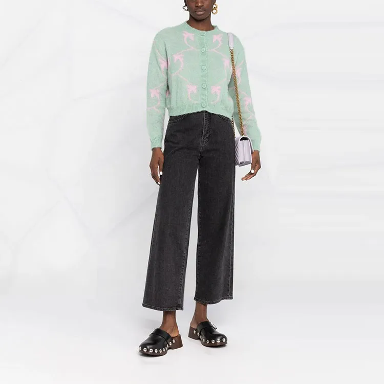 PINKO FW22 Knitwear Women's Green-1