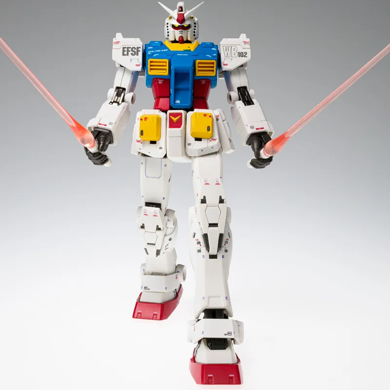 BANDAI First Gundam RX 78 G.F.F.M.C. Mobile Suit Gundam, Kukuru, The Island Of Dwayne Assembled Models 18cm-1