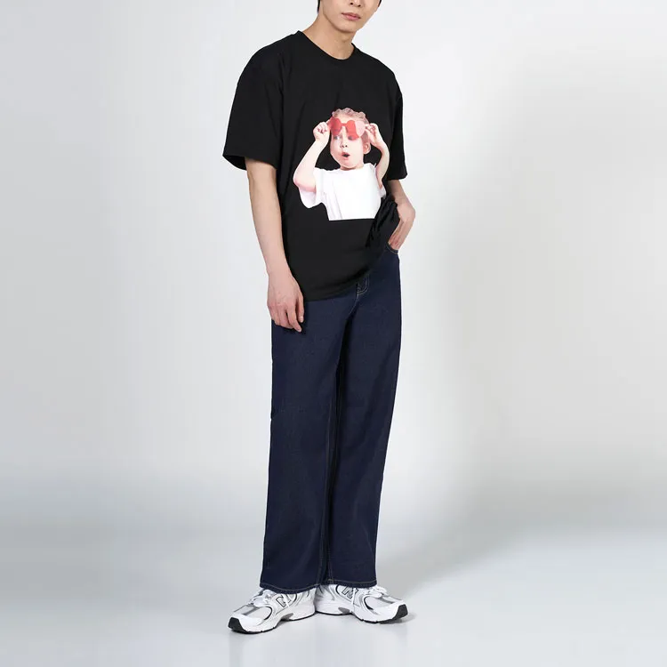 Acme De La Vie/ADLV Drop Shoulder Sleeve T Shirt Unisex Black-3