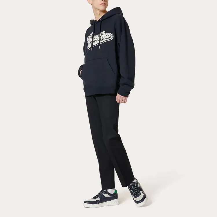 Valentino Logo Patch Hoodie-3