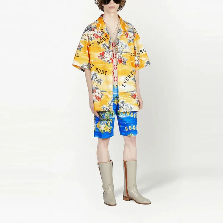 GUCCI Poplin Shorts-1