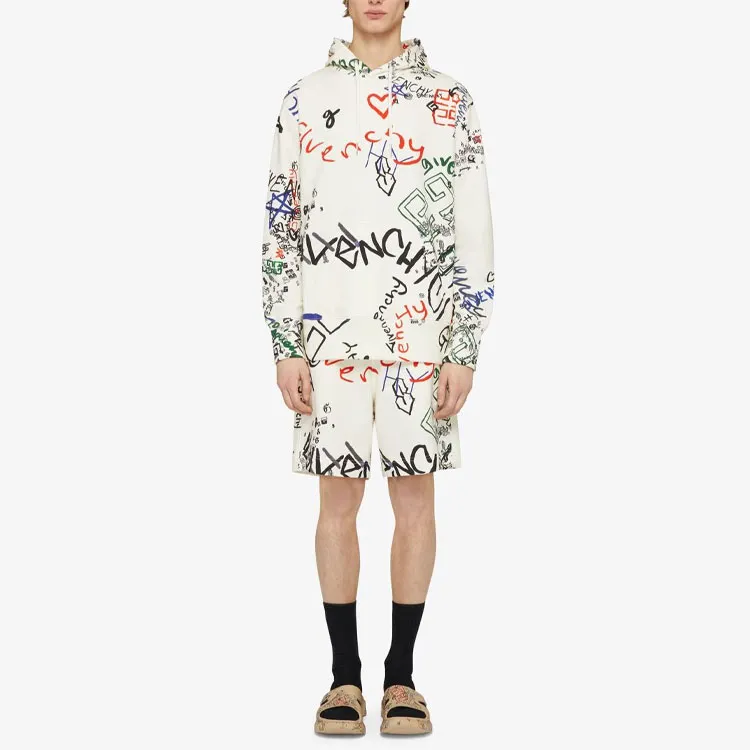 Givenchy All Over Print Hoodie Sweatshirt-3