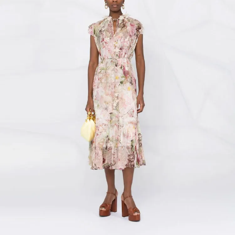 Zimmermann Sleeveless Dresses Women's Pink-1