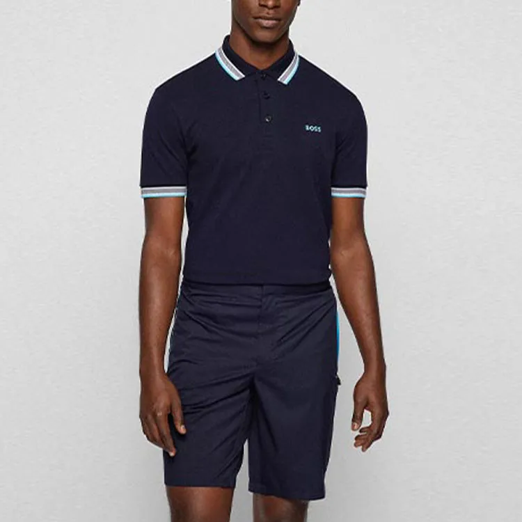 HUGO BOSS Polo Shirt Men's Dark Blue-2