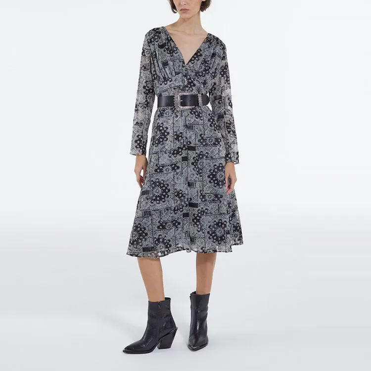 THE KOOPLES Long-Sleeved Dresses Women's Black-1