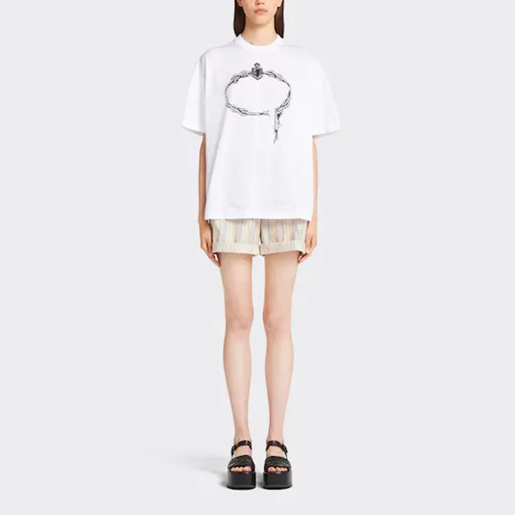 PRADA T Shirts Women's White-1