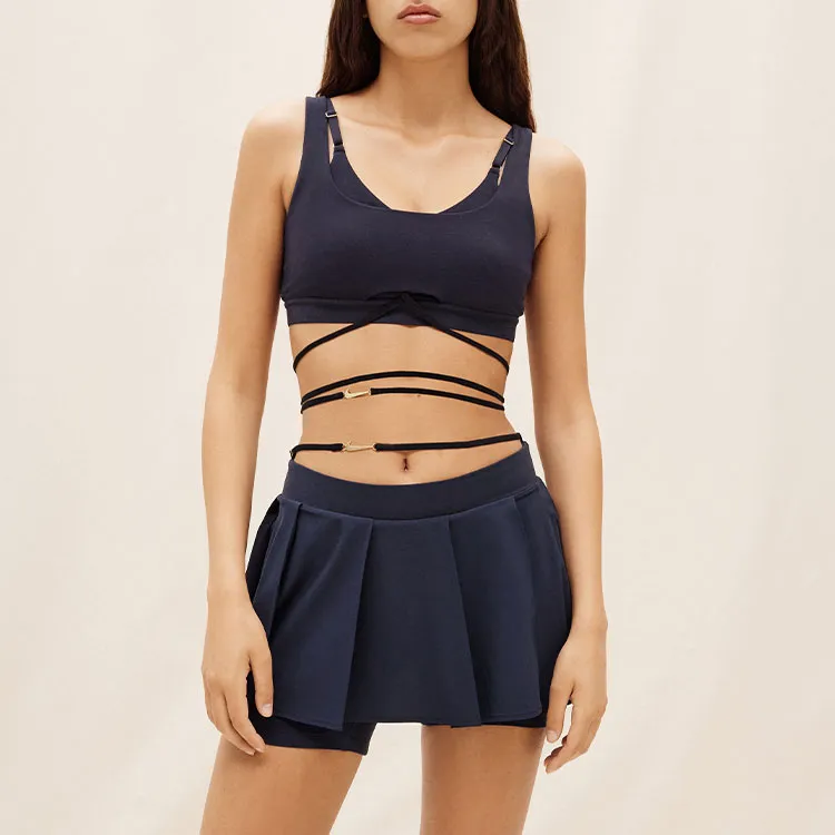 Nike X Jacquemus La Brassiere Asia Sizing Navy-4