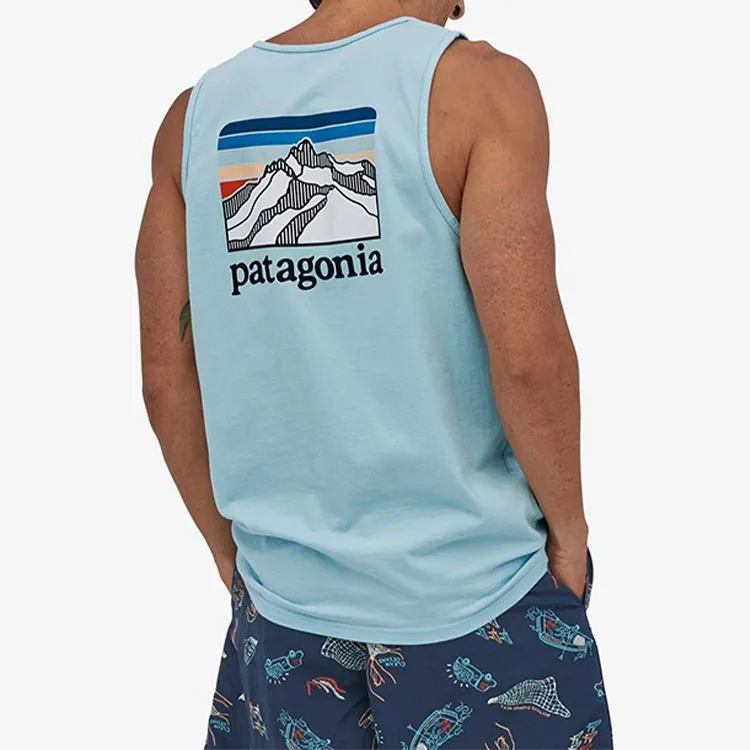 Patagonia Line Logo Ridge Tank Tops Men-3
