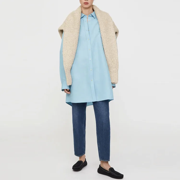 TOTEME Shirts Women's Blue-1