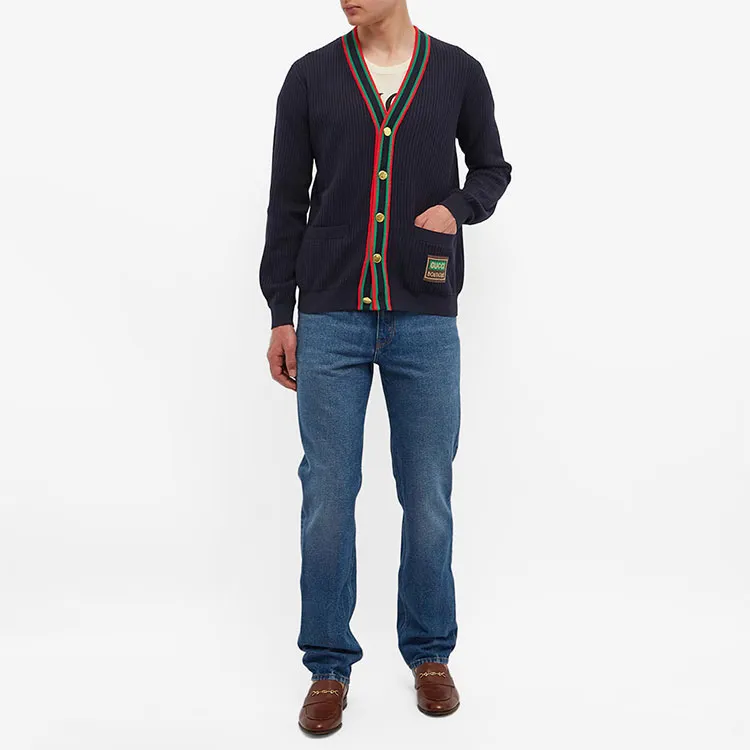 GUCCI Sweaters Men Blue-1